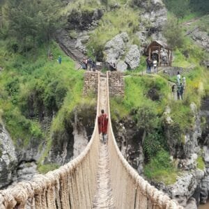 Puente Qeswachaka el último puente colgante inca que aún se renueva anualmente