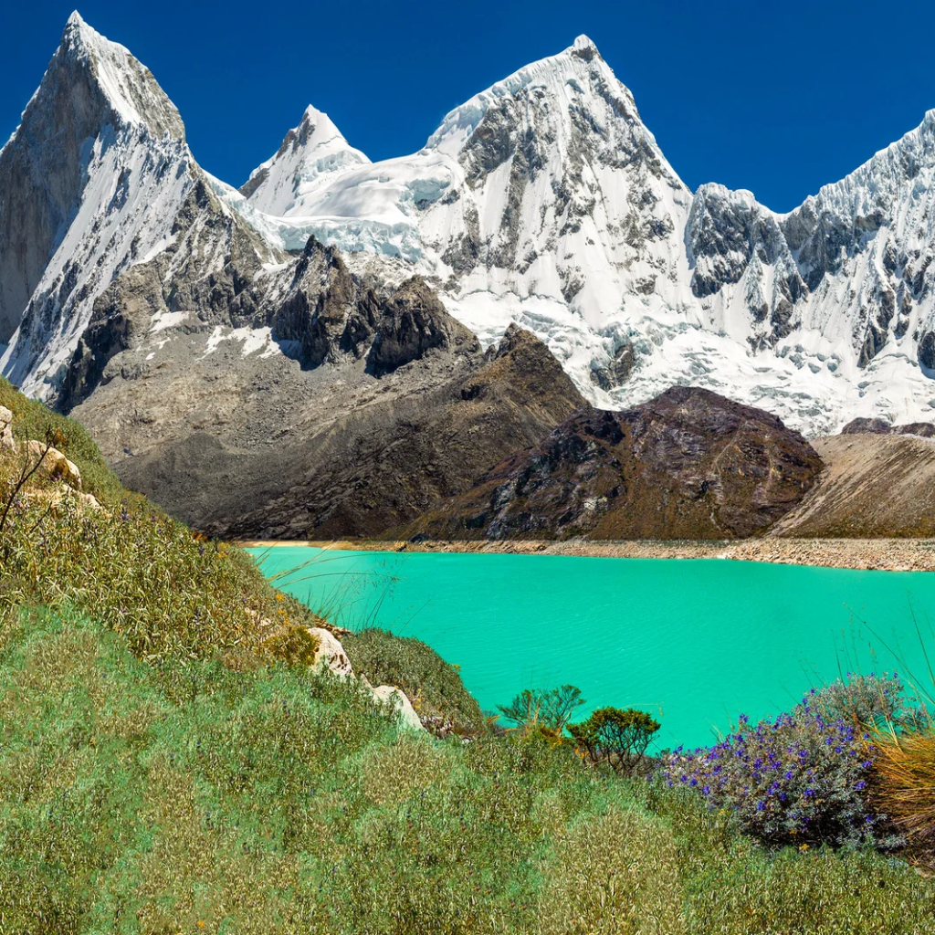 la bella laguna Parón