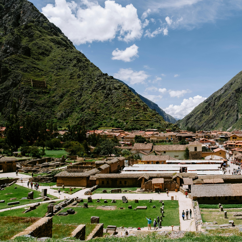 Vista panorámica del valle sagrado