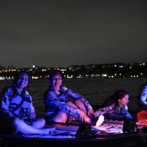 LED Paddle Lima: Paddle nocturno, yoga y luces LED en el mar